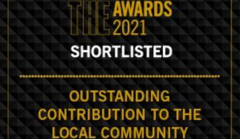 times higher education award badge