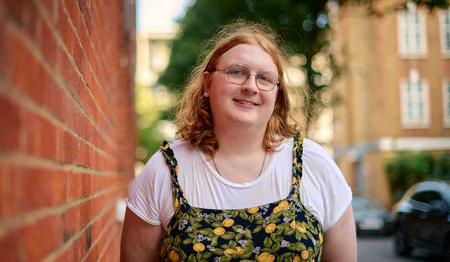 Christina Neary pictured outside Holloway Road campus